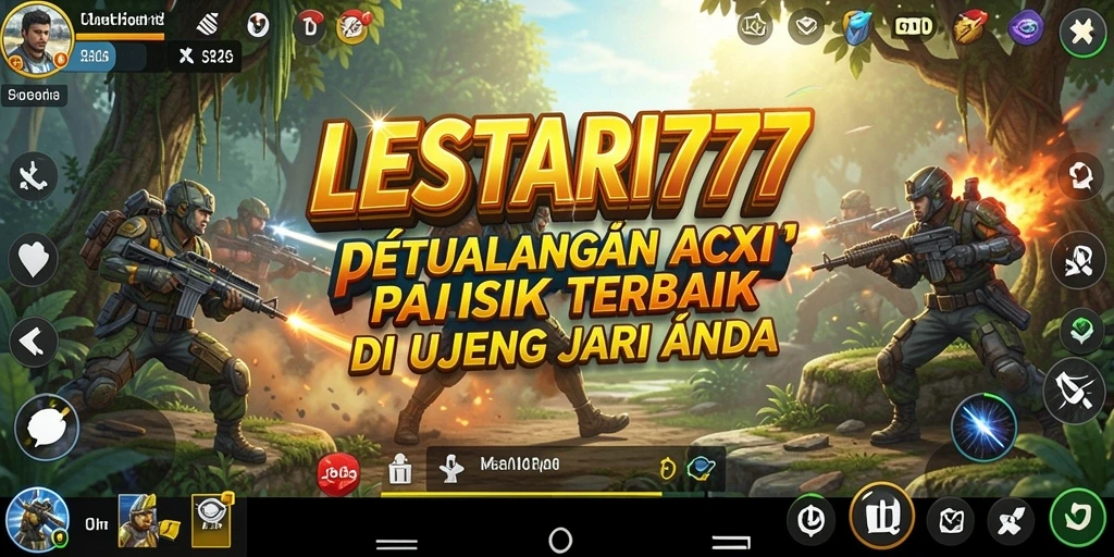 Tangkapan layar LESTARI777 menampilkan aksi seru dan karakter-karakter keren.
