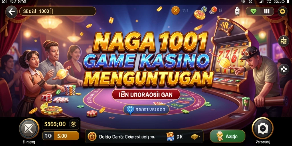 Tampilan gameplay seru dari NAGA1001 dengan bonus menarik.